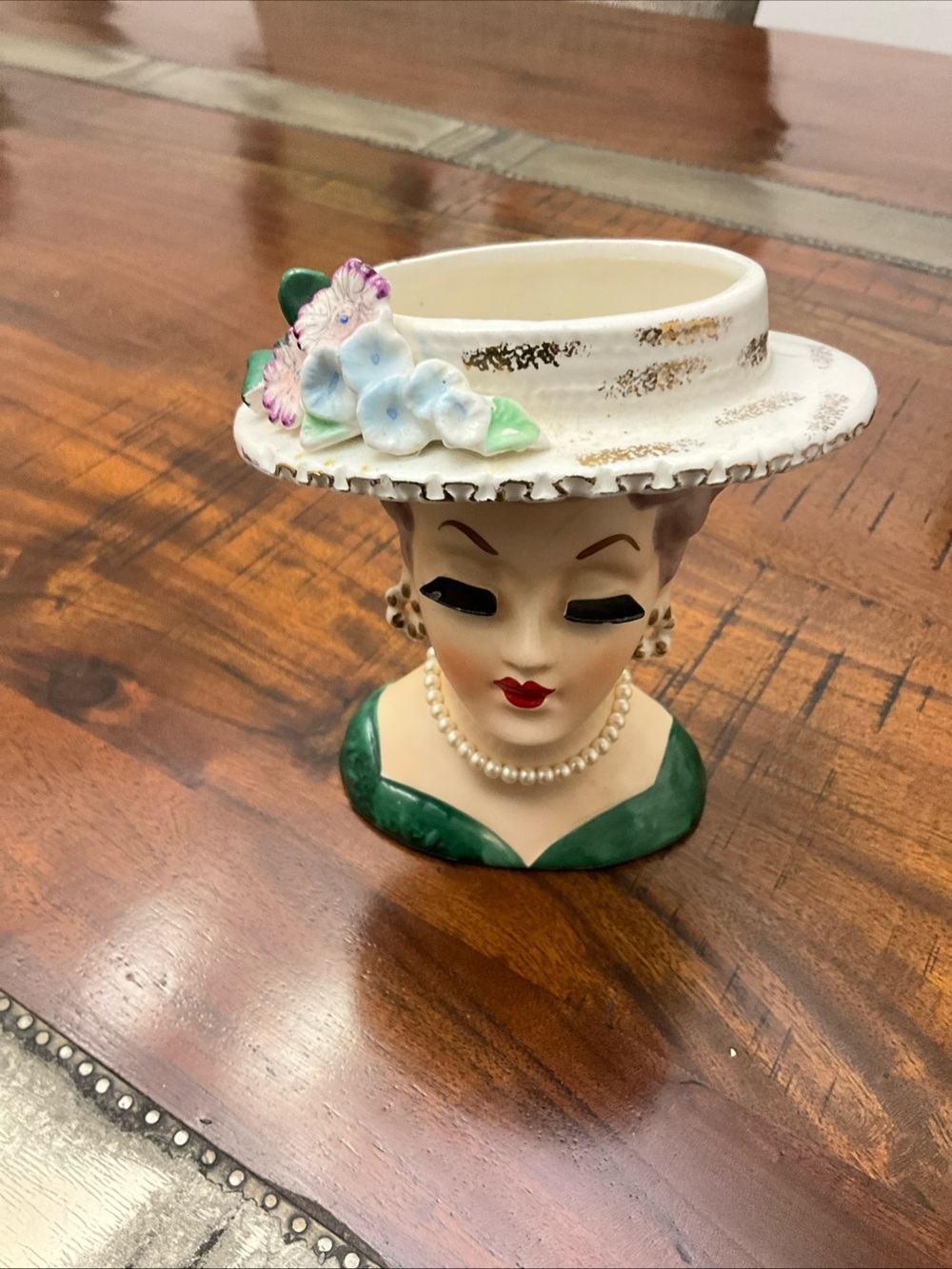 Vintage head vase from the 1960s